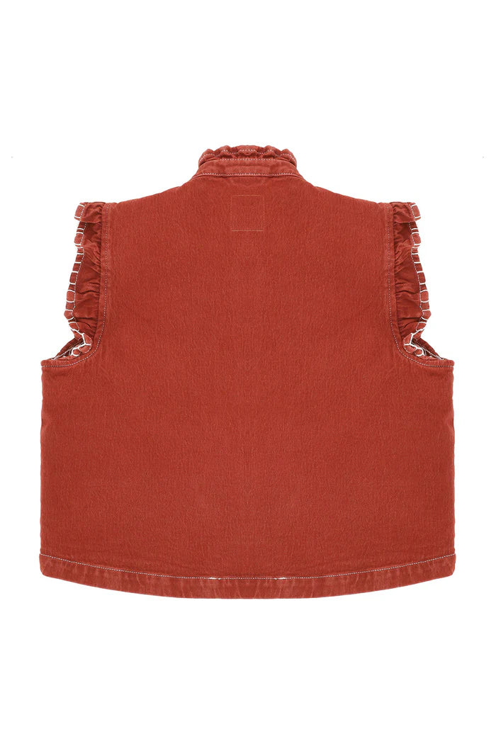 Pablo Waist Coat - Rust