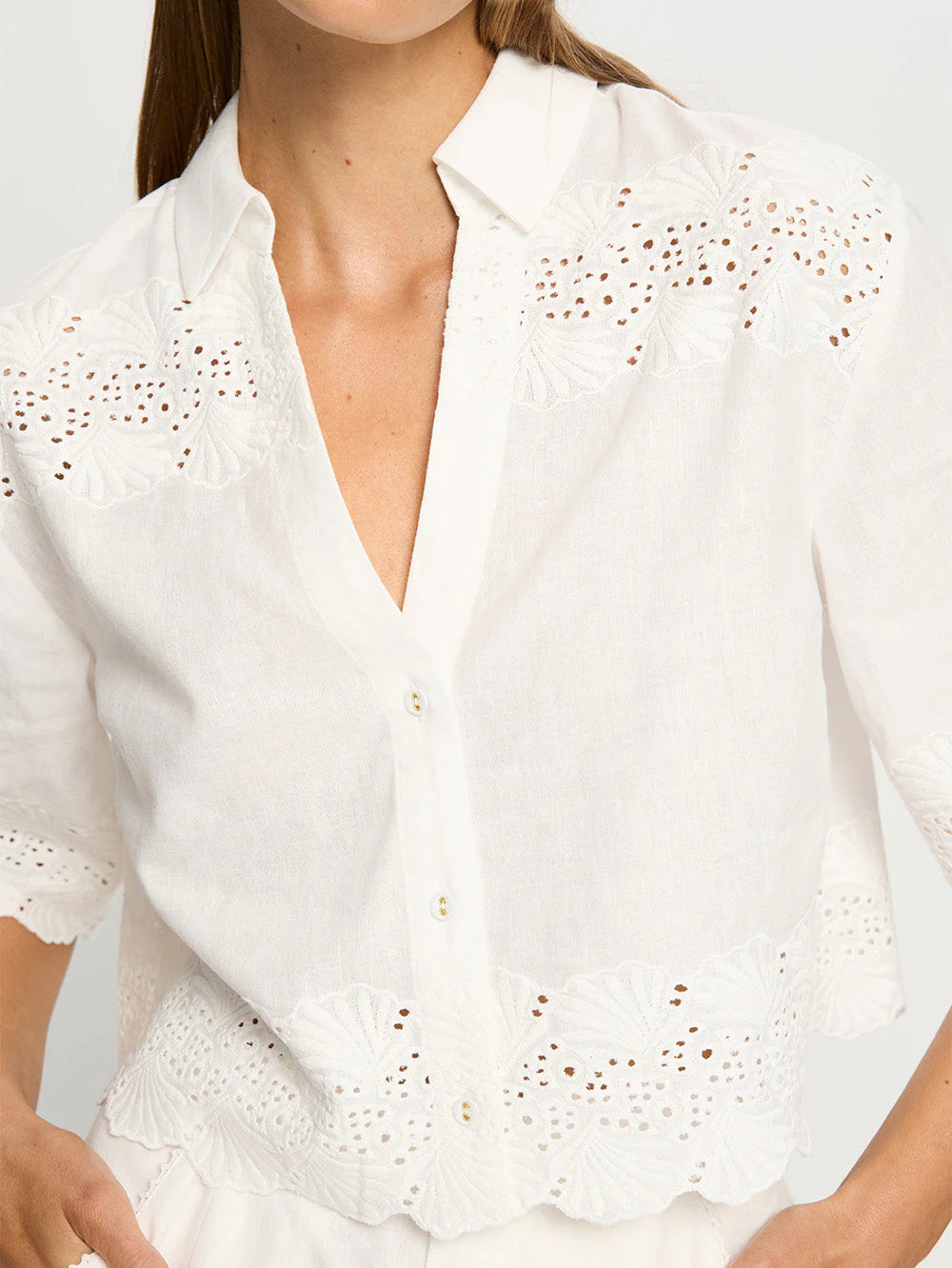 Payton Top - White