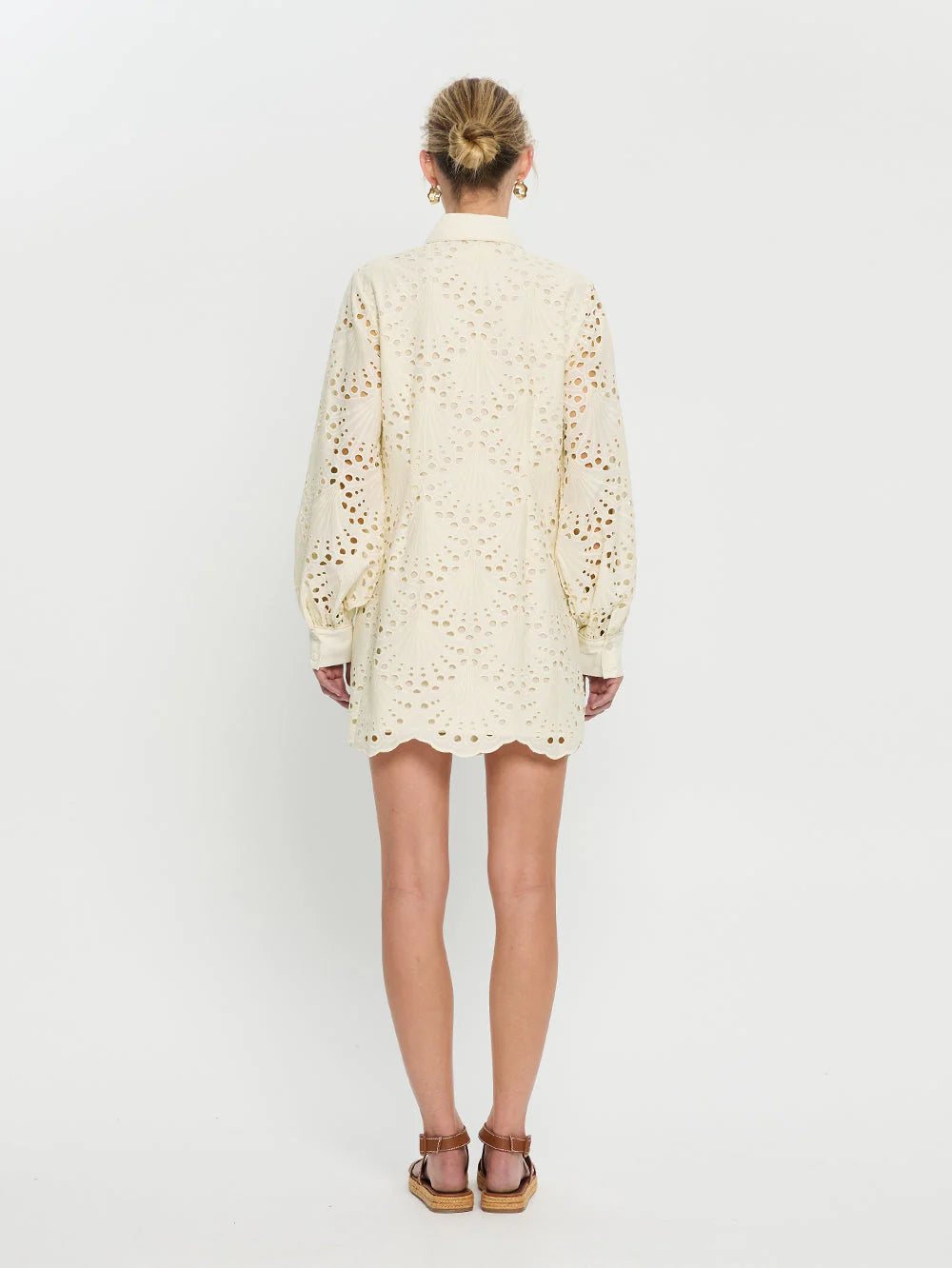 Piper Mini Dress - Natural