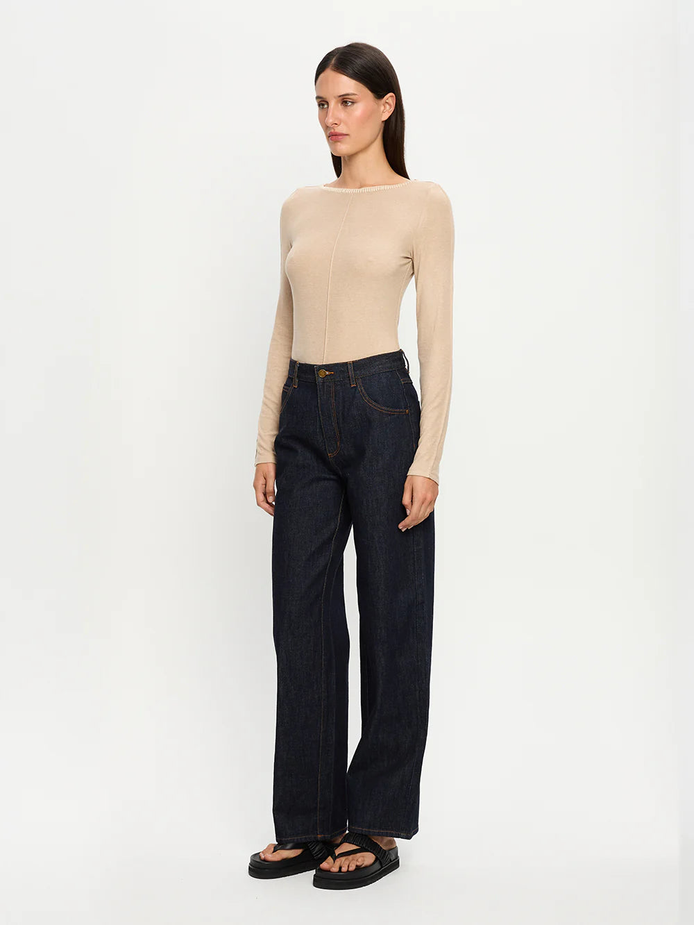 Quinn Top - Taupe
