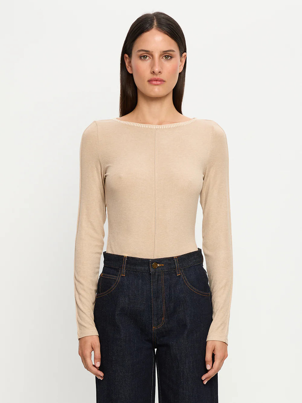 Quinn Top - Taupe