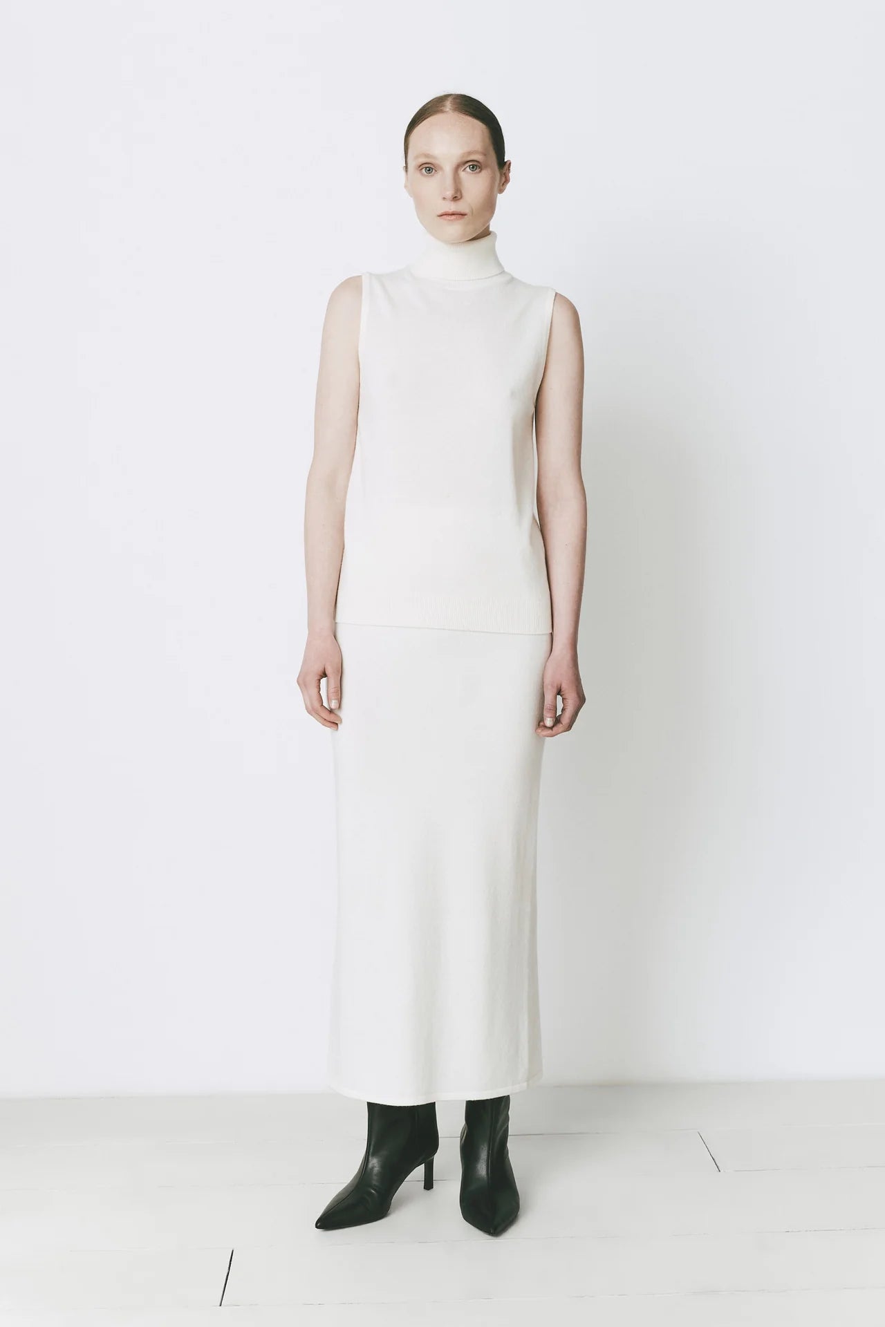 Versailles Sweater Skirt - Glacier