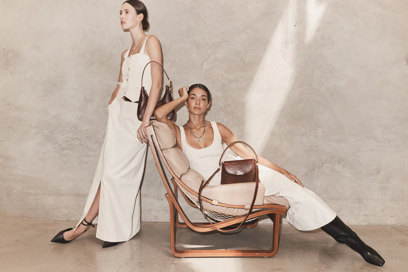 The Sammie Skirt - Creme