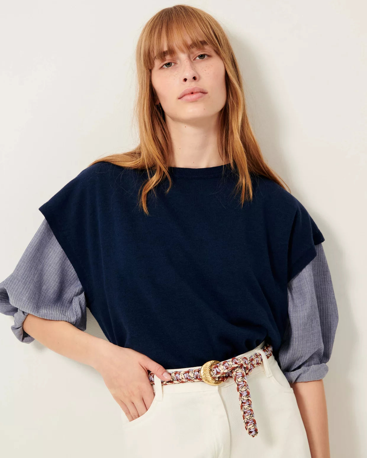 Tiberio Slvls Knit - Bleu de Chine