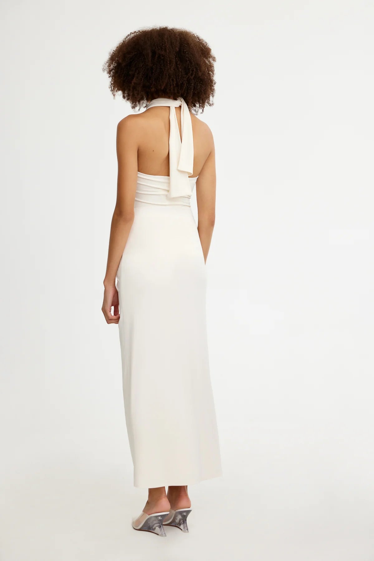 Posie Midi Skirt - Cream