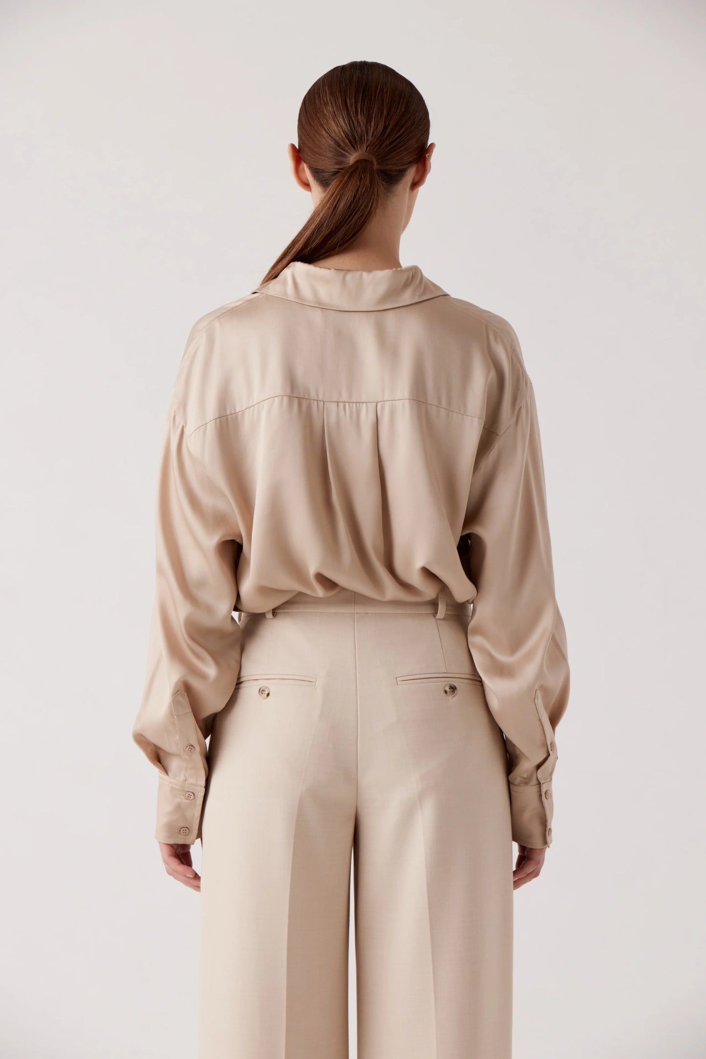 Alexis Button Down - Camel