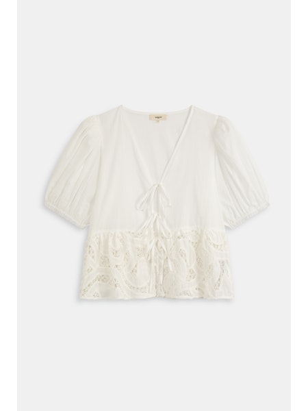 Lina Top - Blanc