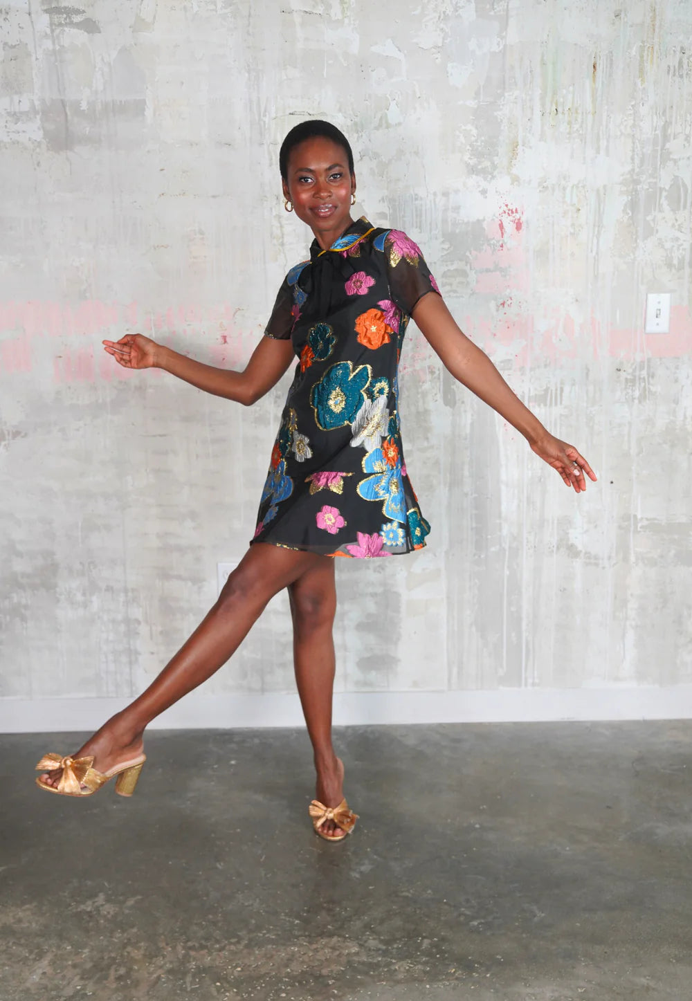 Chloe Dress - Mod Floral