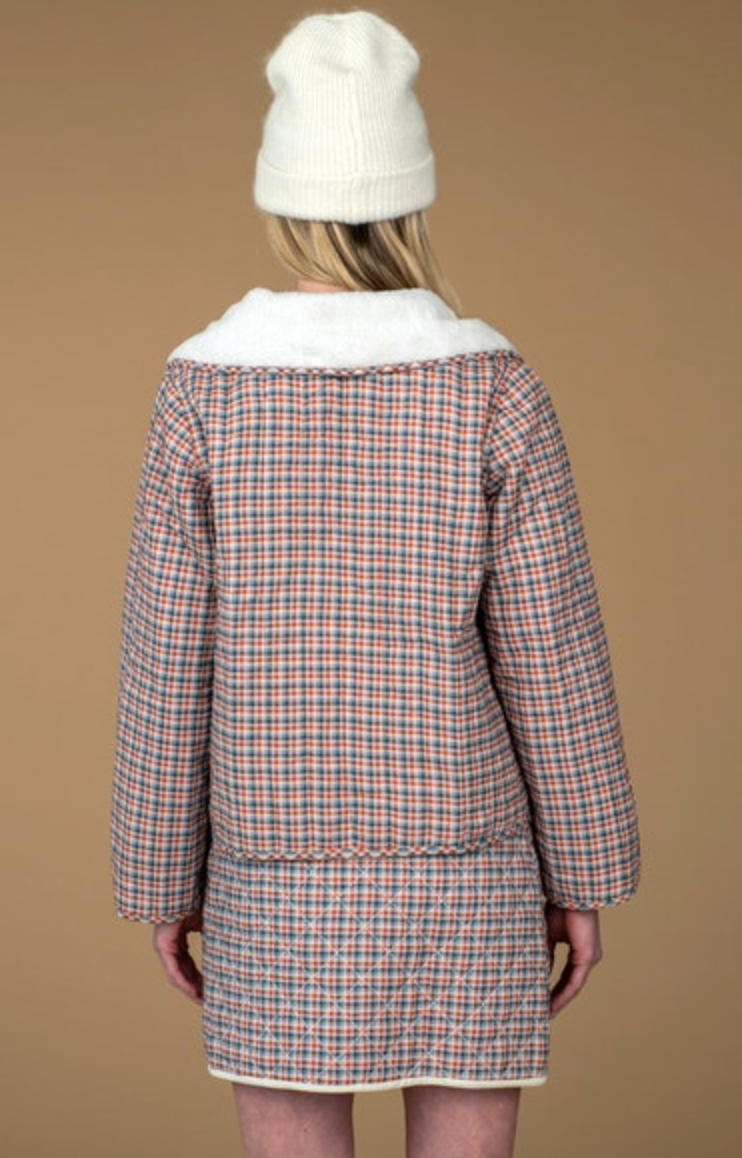 Tess Quilted Min iSkirt - Fireside Creek