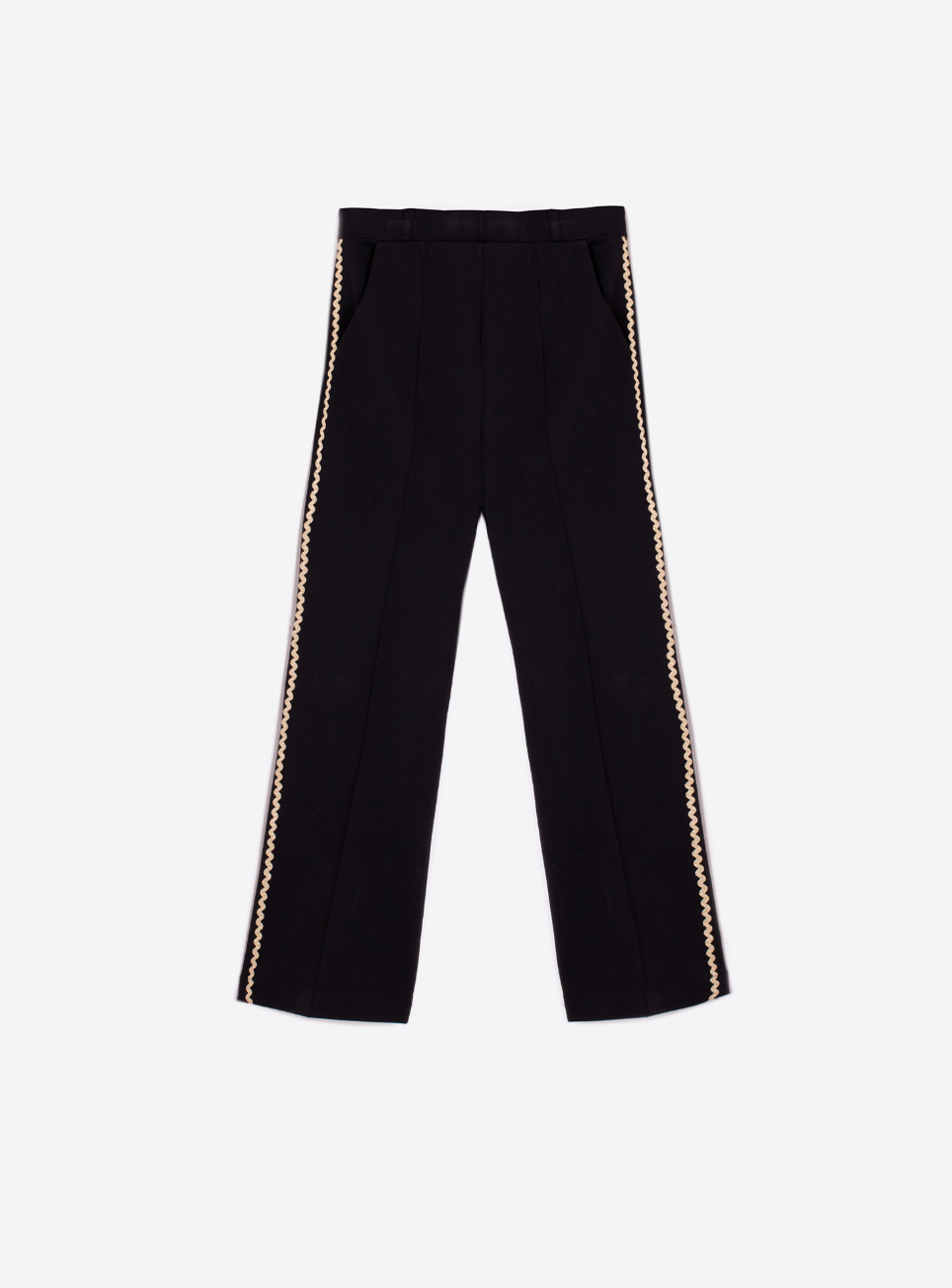 Black and Gold Pants