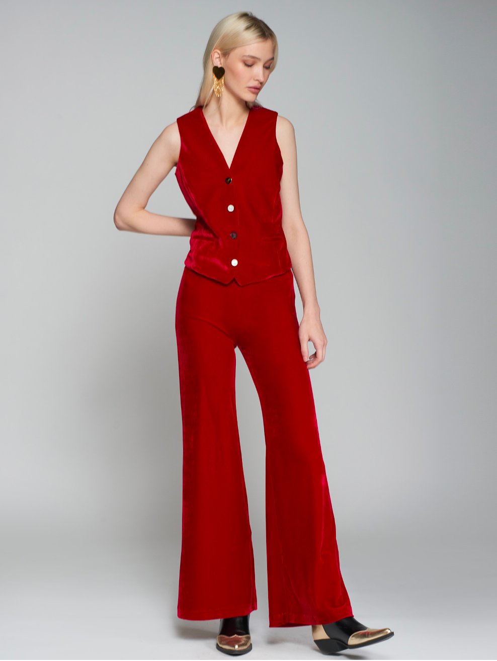 Rojo Velvet Pants