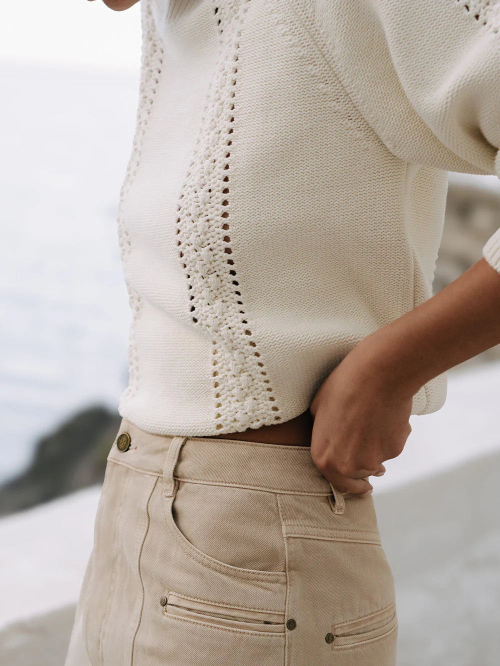Talia Knit - Cream