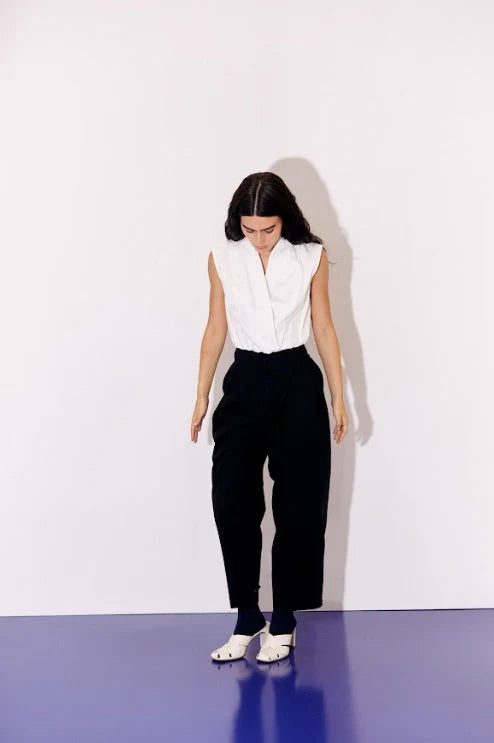 Clementina Top - Solid White
