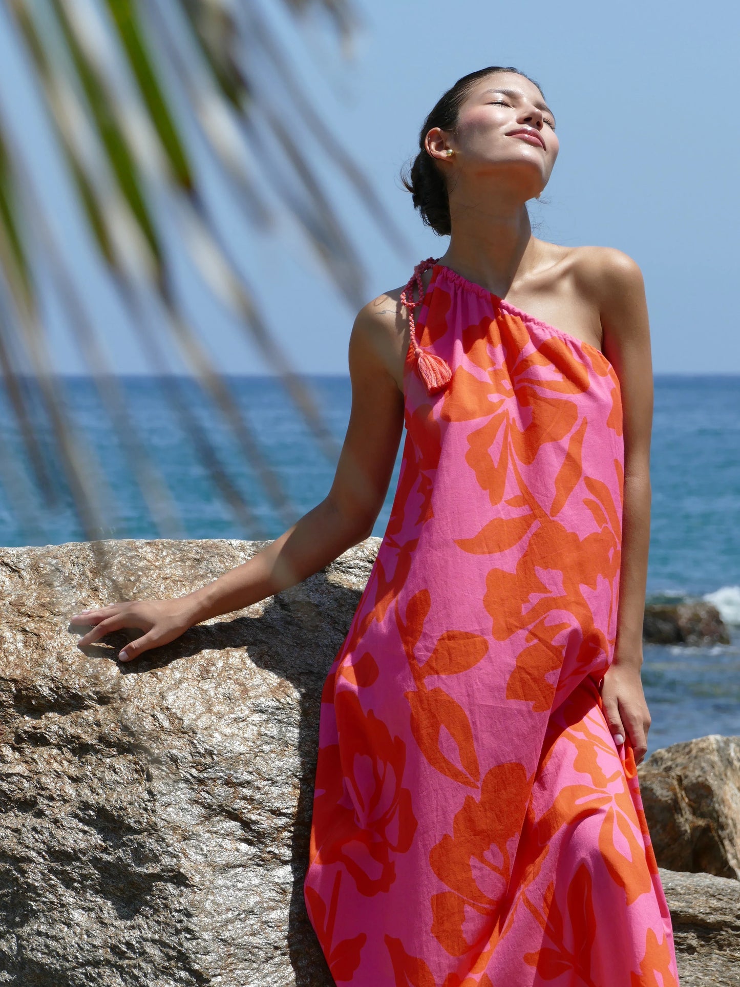 Lydia Dress - Dragon Fruit