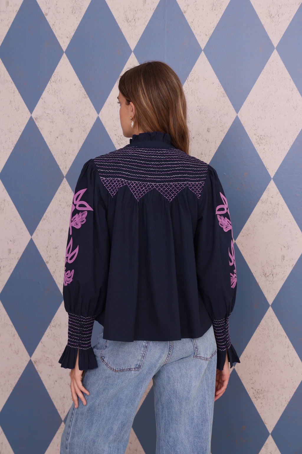 Seurat Shirt - Navy