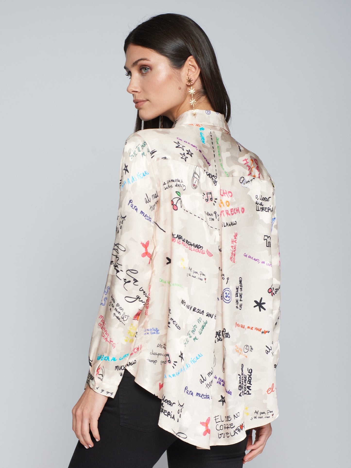 Sayings Button Down
