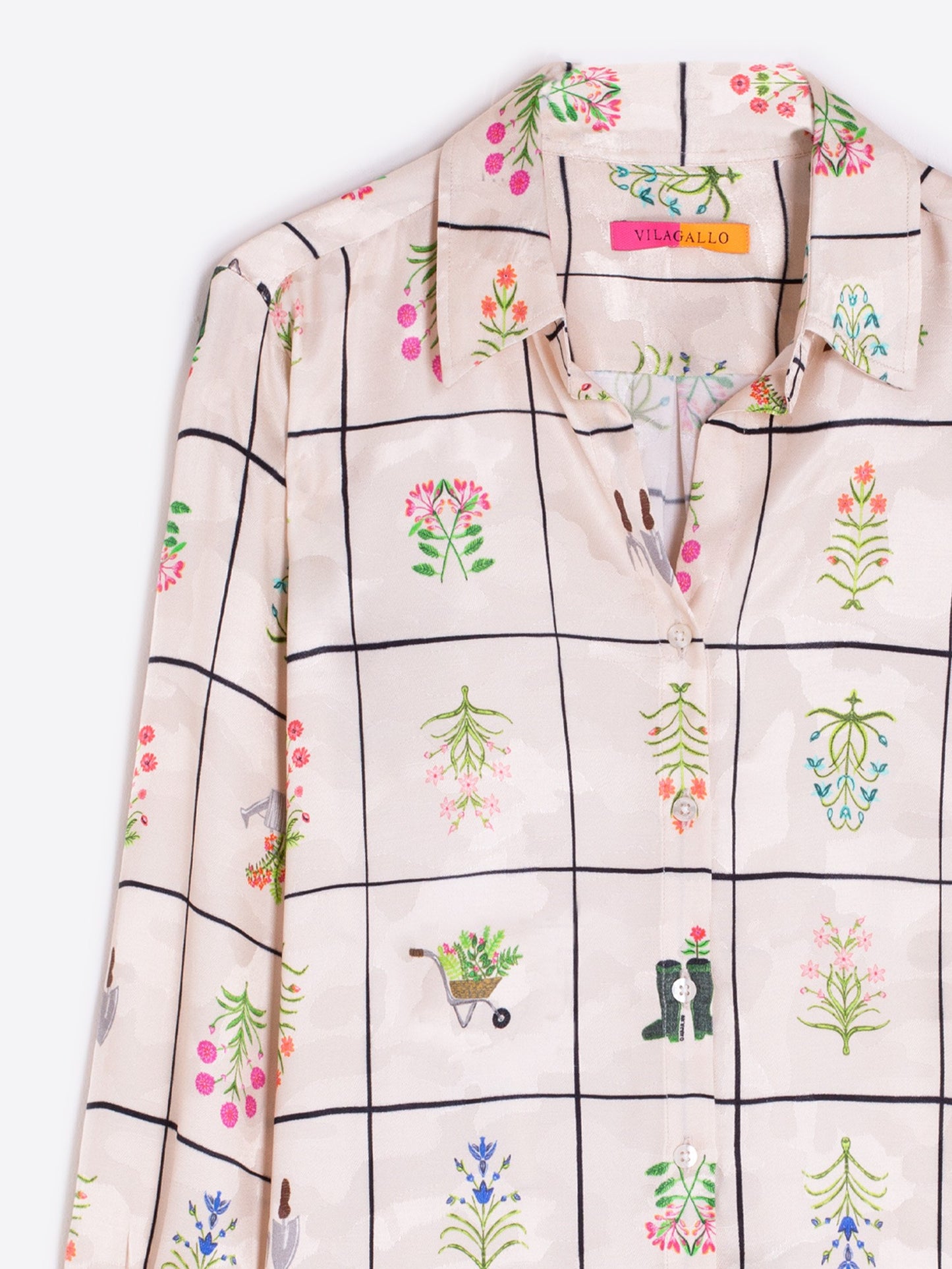 Garden Tools Button Down