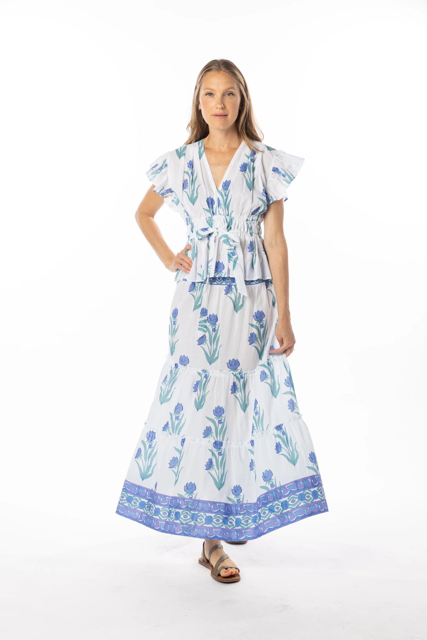 Willow Top - Jasmine/Violet