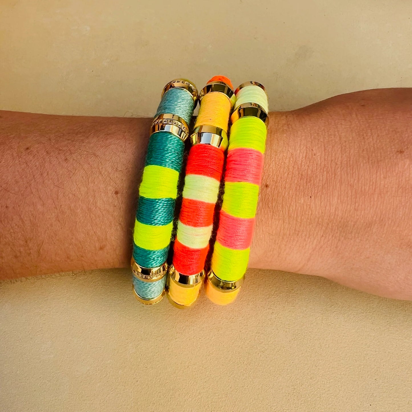 Grenadine - Color Block Bracelet