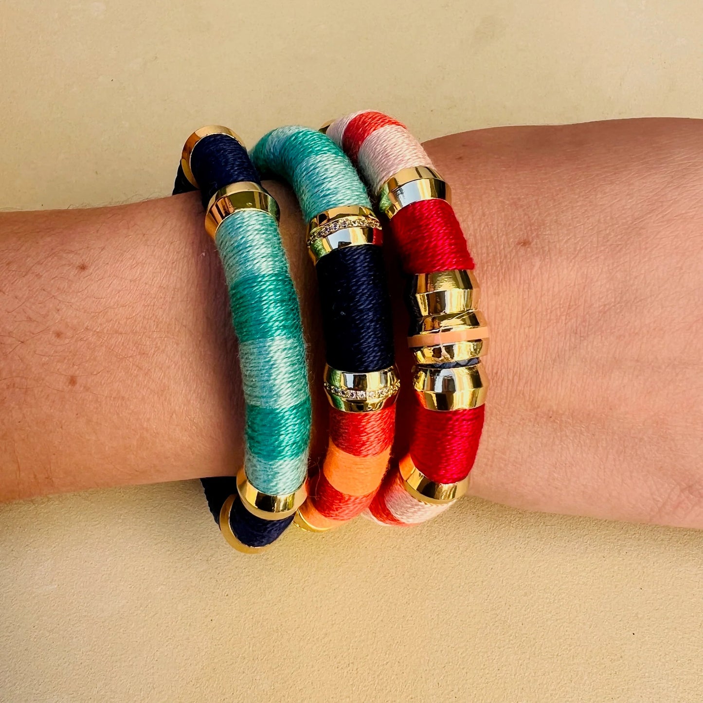 Blue Lagoon - Color Block Bracelet