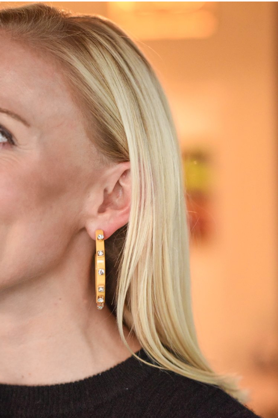 Saffron - City Girl Hoops