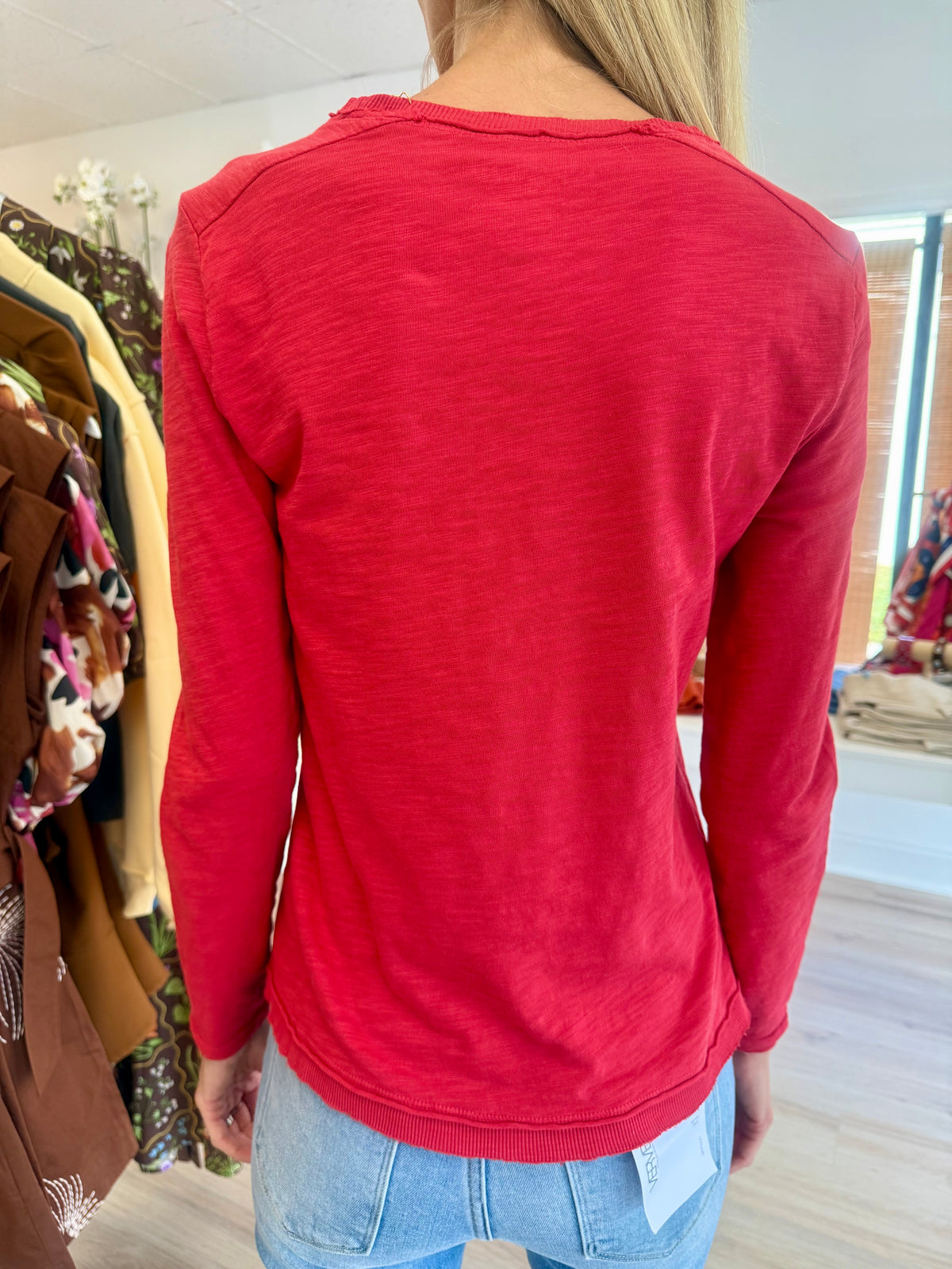 L/S Tee - Red