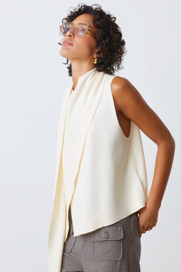 Pheres Top - Blanc Casse
