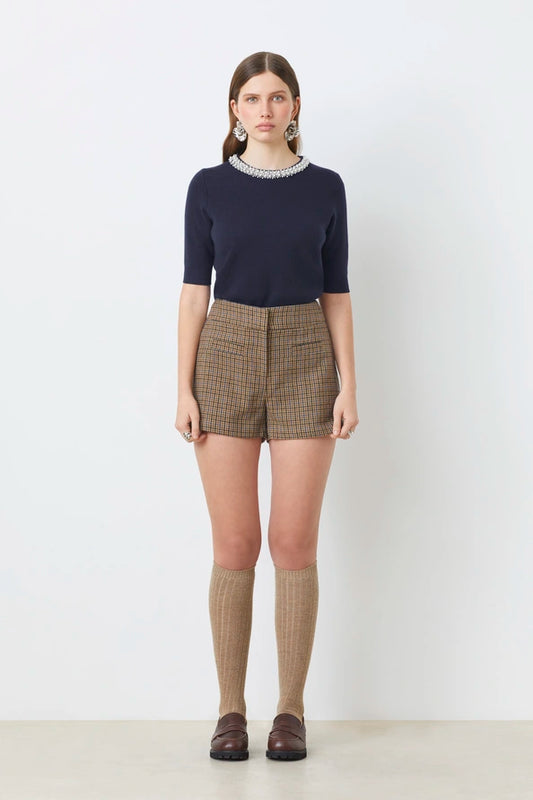 Pearl Top - Bleu Nuit