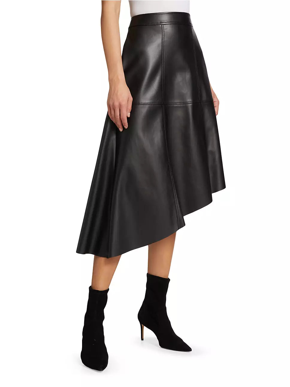 Dawn Midi Skirt - Black