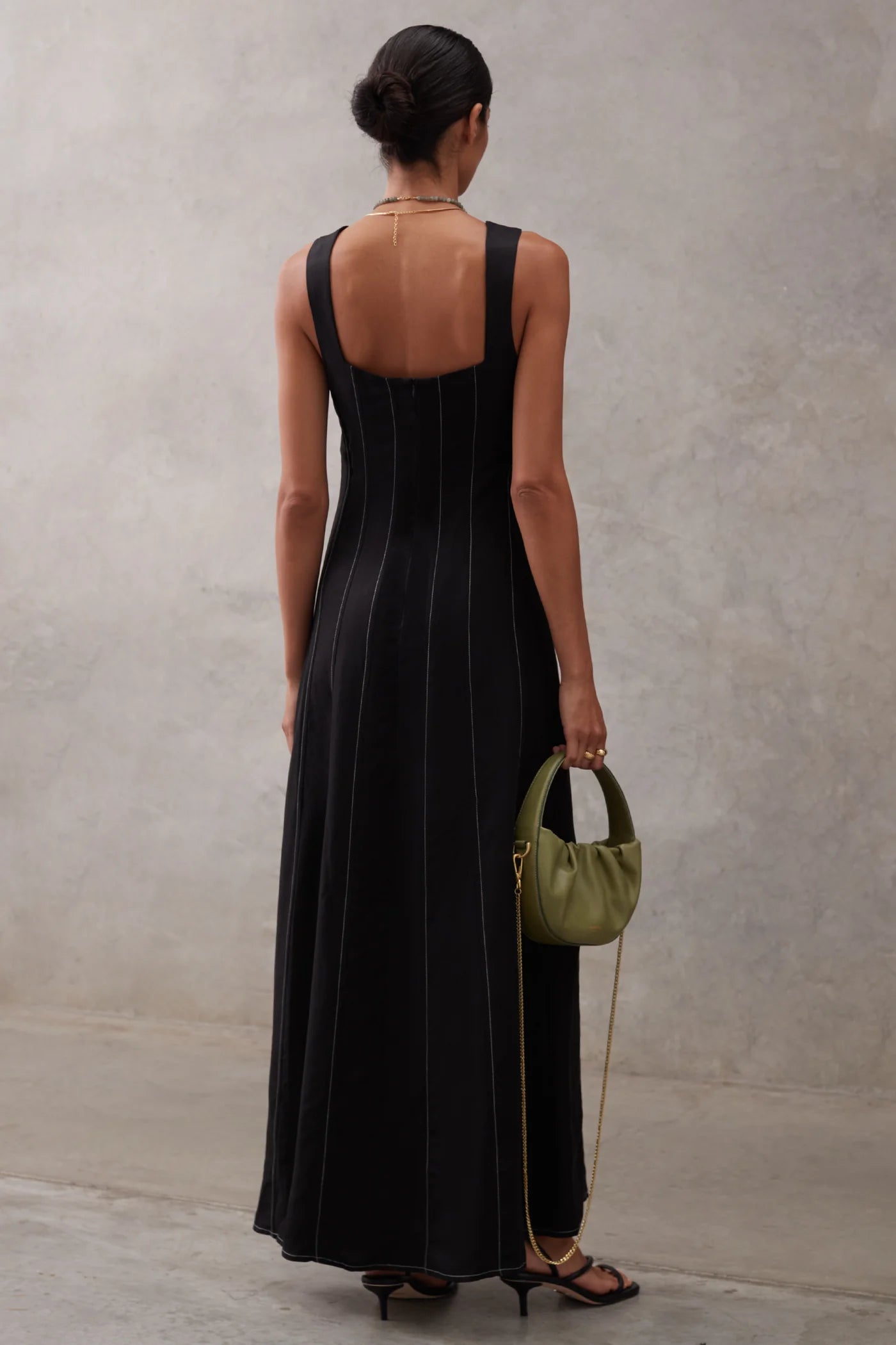 The Sulisa Dress - Noir