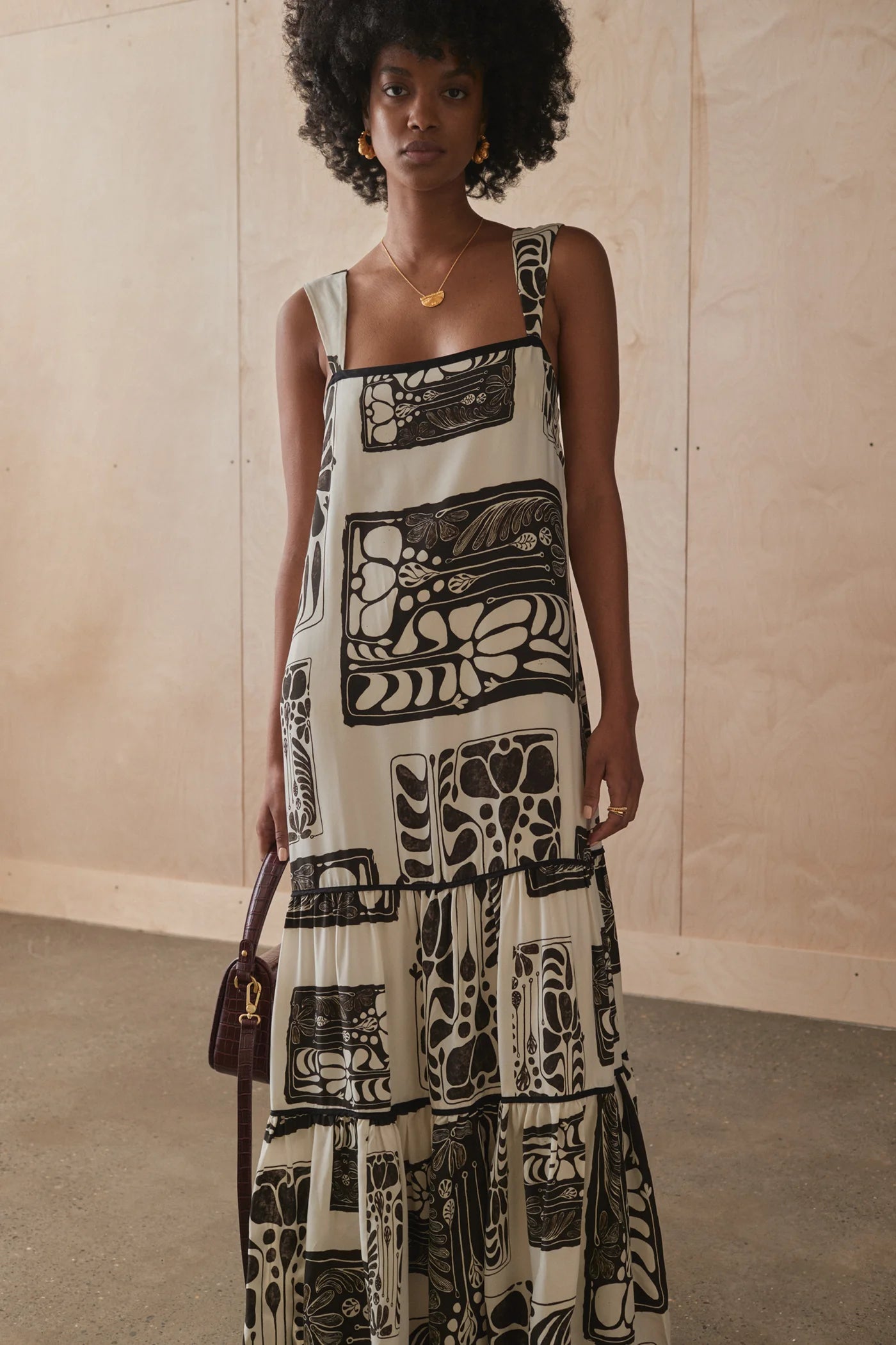 The Byrdie Dress - Jondli Print