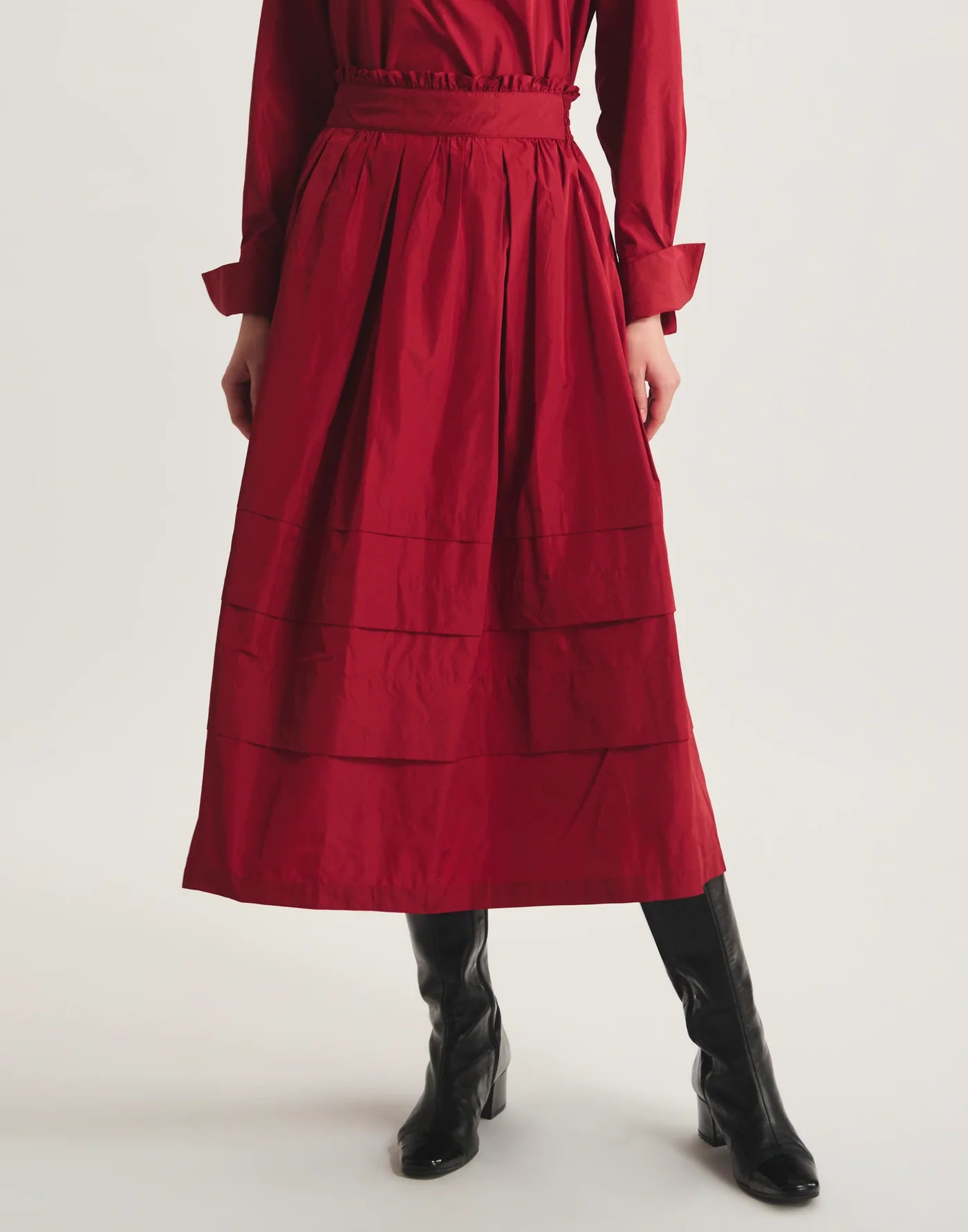 Heloise Skirt - Red
