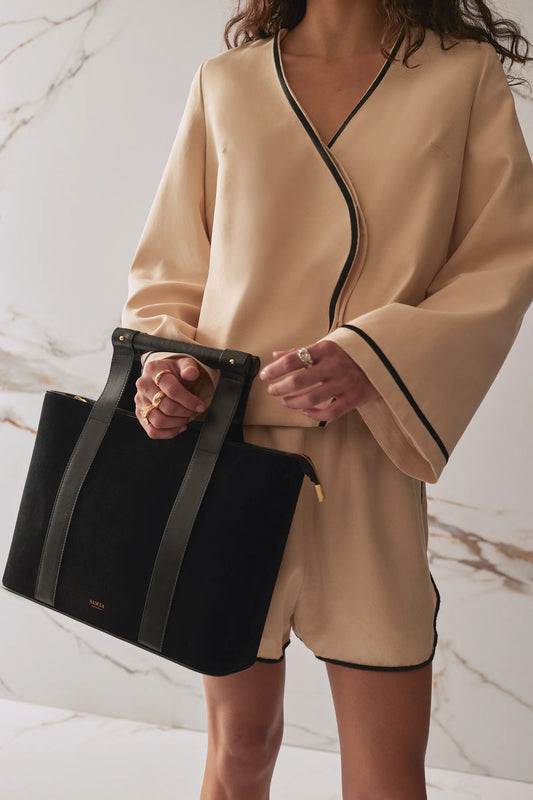 The Ravenna Tote - Black