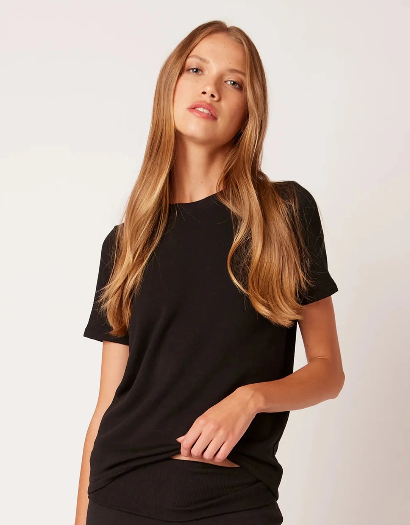 St. Tropez short Sleeve - Black