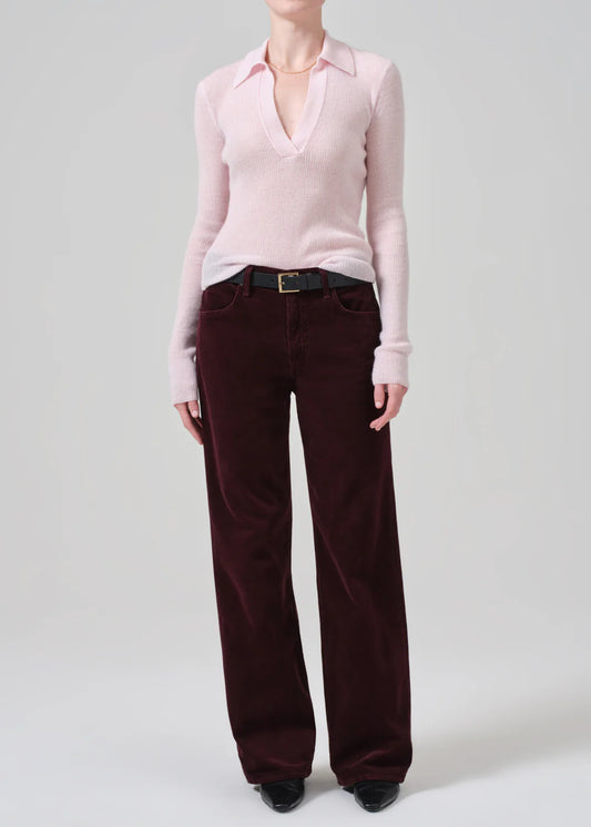 Annina 33" - Bordeaux Corduroy