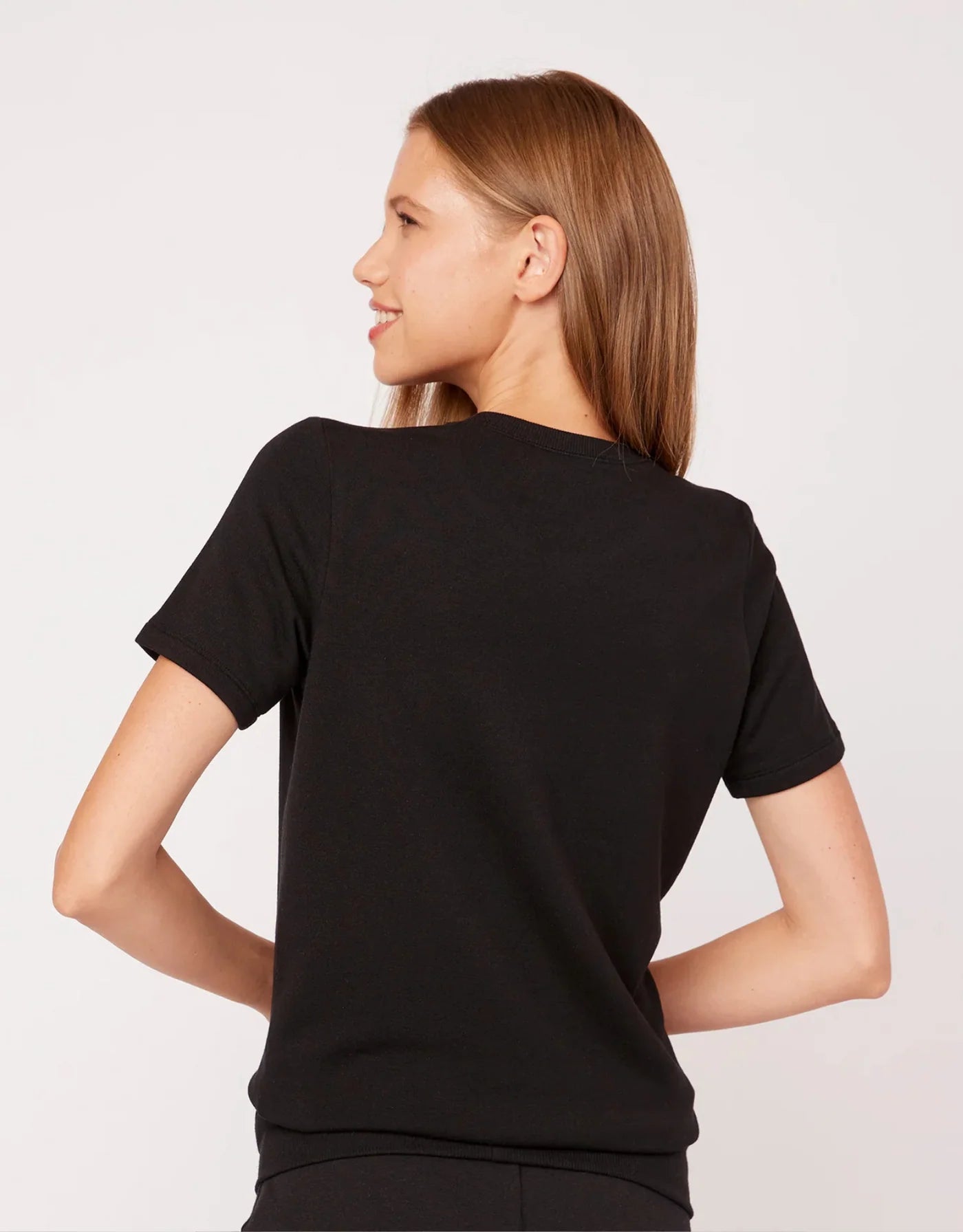 St. Tropez short Sleeve - Black