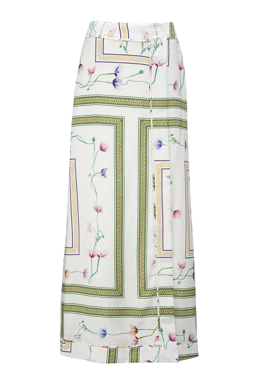 The Vola Skirt - Amapola Print