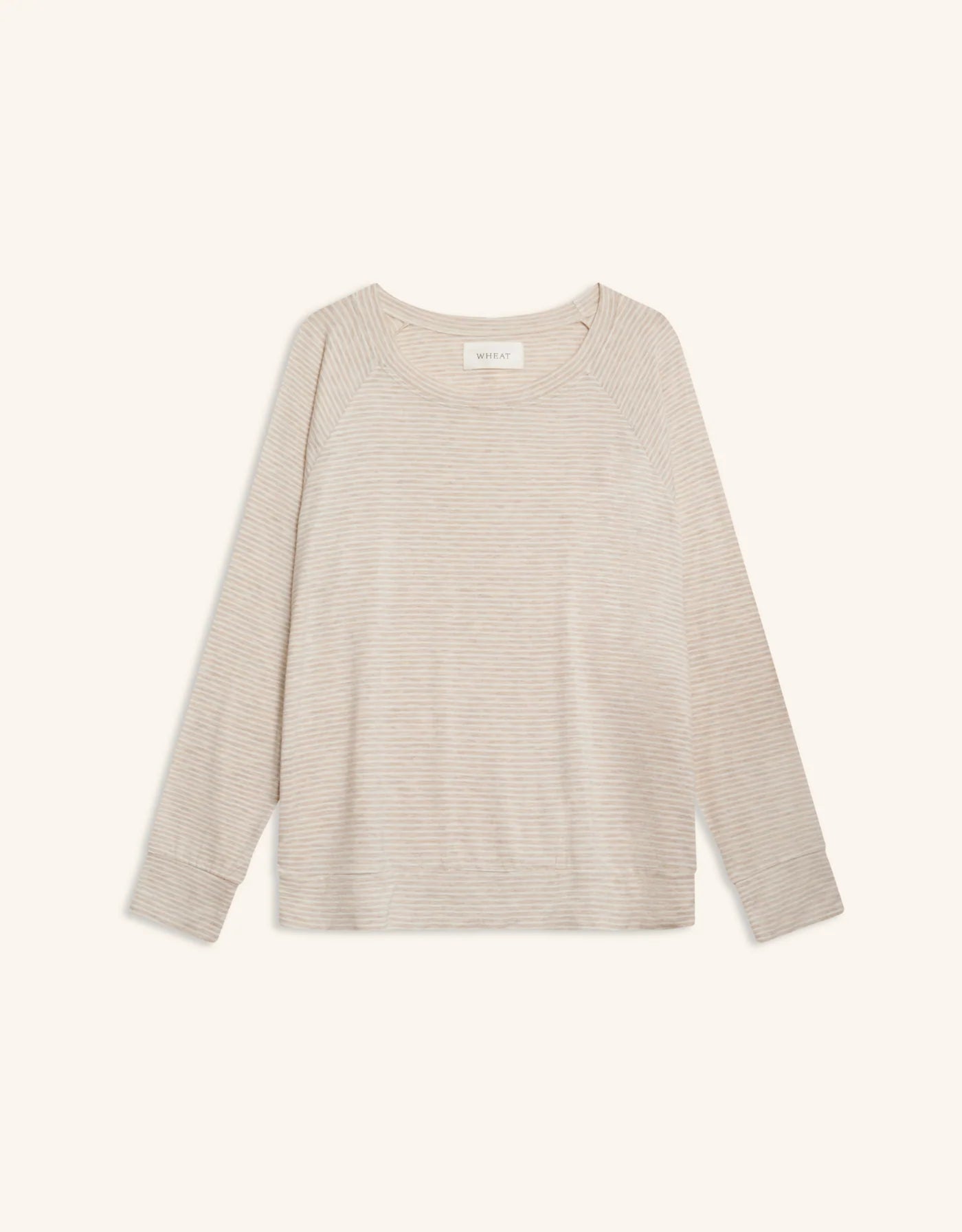 Bel Air Sweatshirt - Oatmeal Stripe