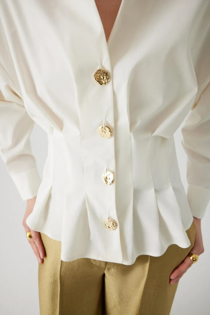 Agustin Shirt - Cream