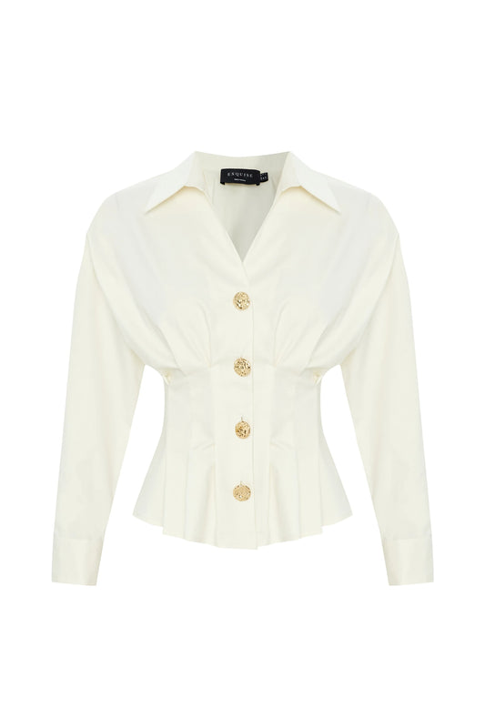 Agustin Shirt - Cream