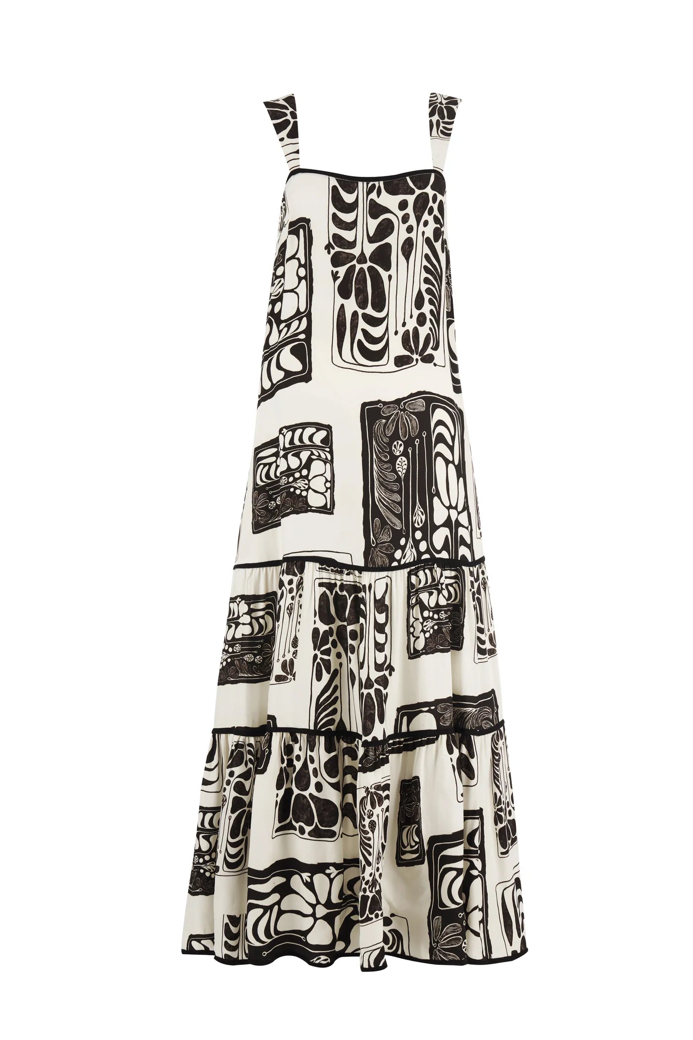 The Byrdie Dress - Jondli Print