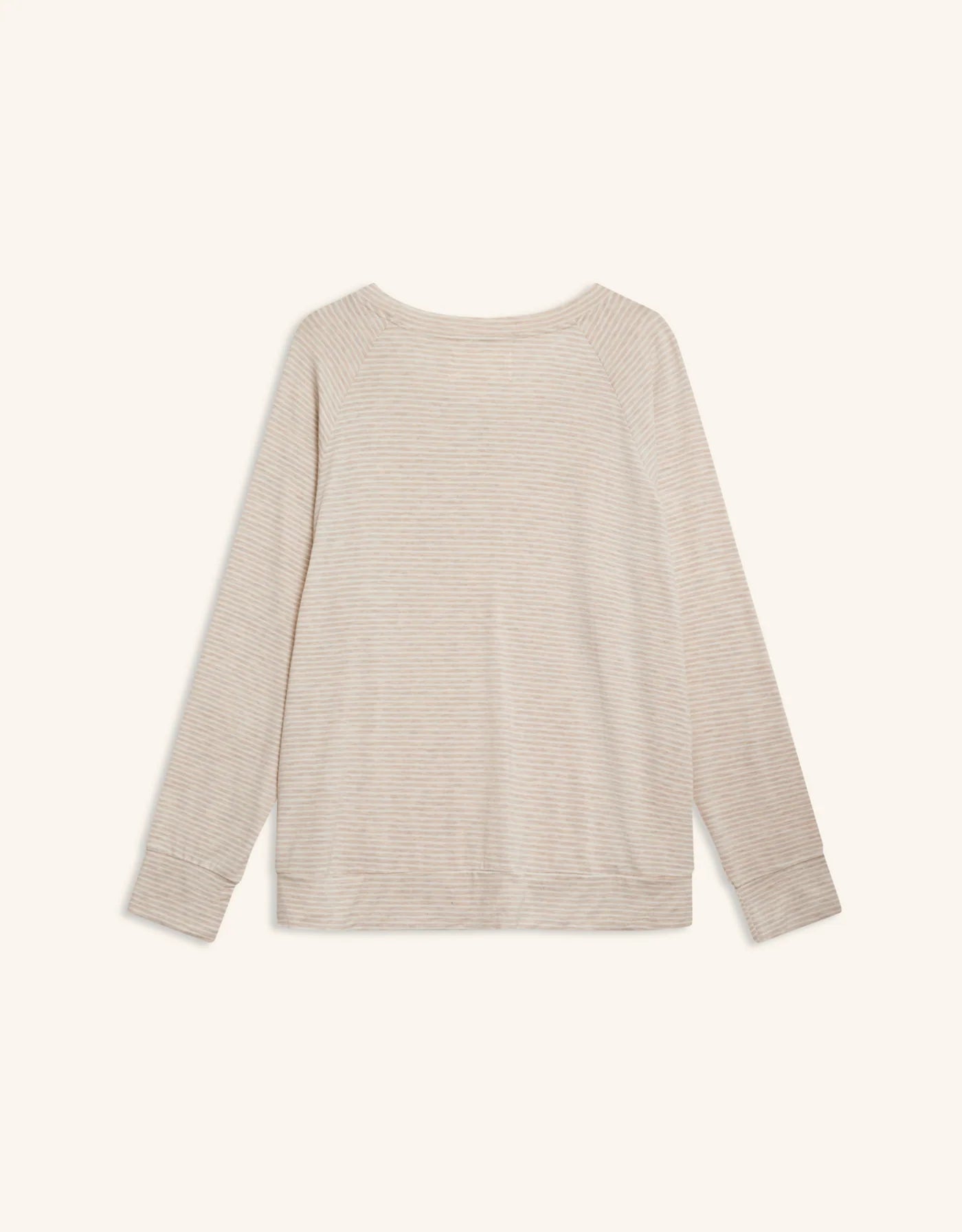 Bel Air Sweatshirt - Oatmeal Stripe
