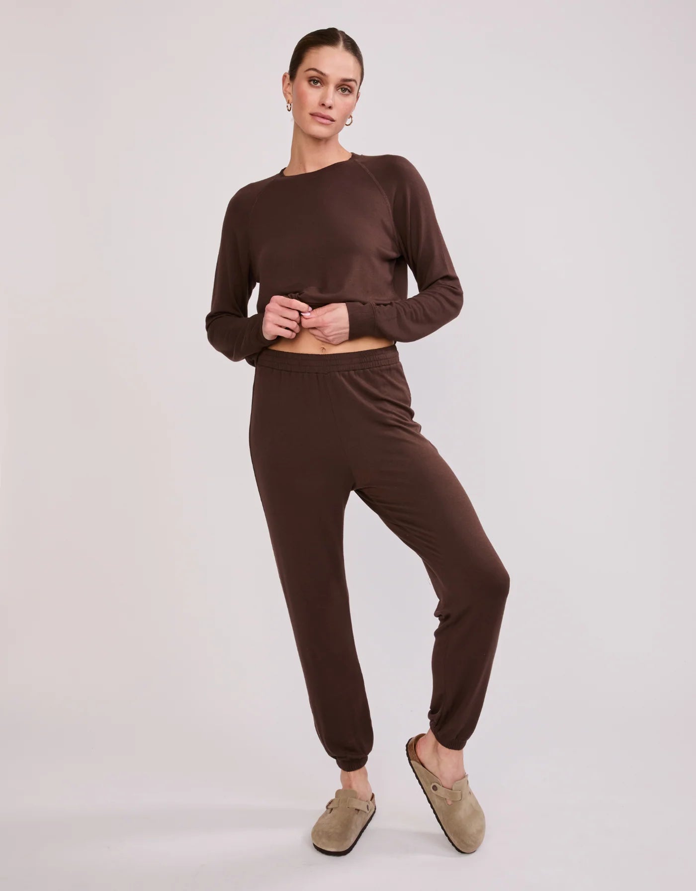 Alexandria Sweatpant - Espresso