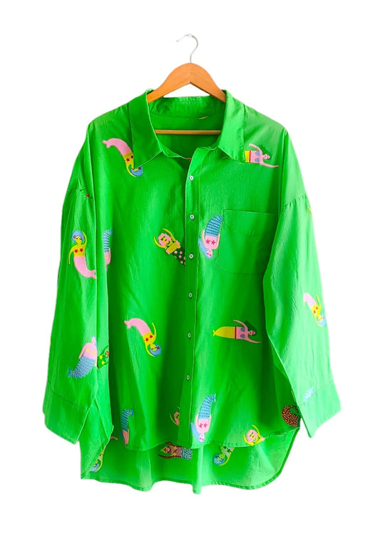 Mermaid Oxford Shirt