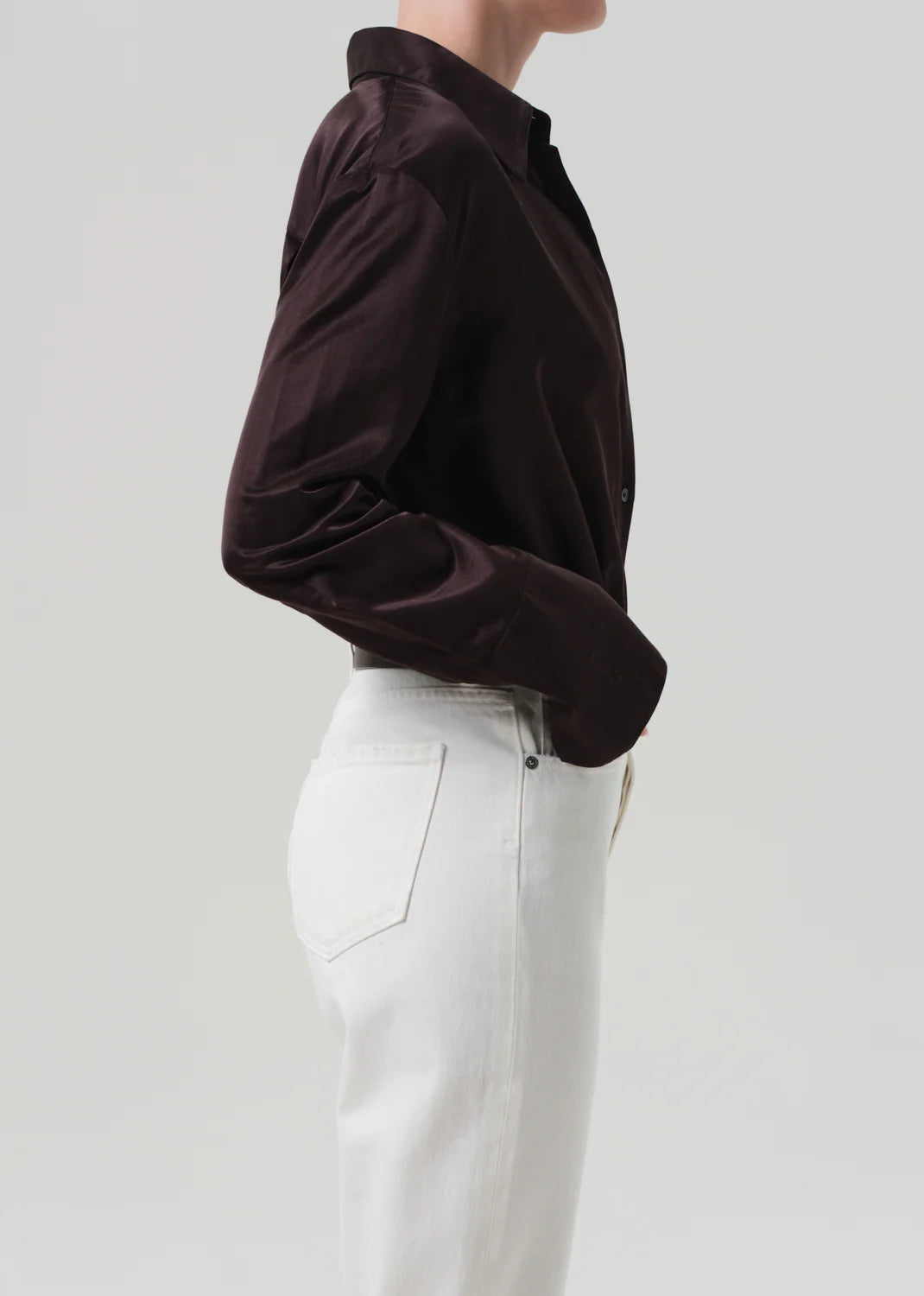 Camilla Shirt - Chocolate Dark Brown