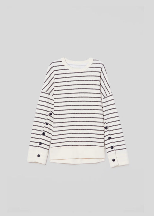 Luella Cape Sleeve - Channing Stripe