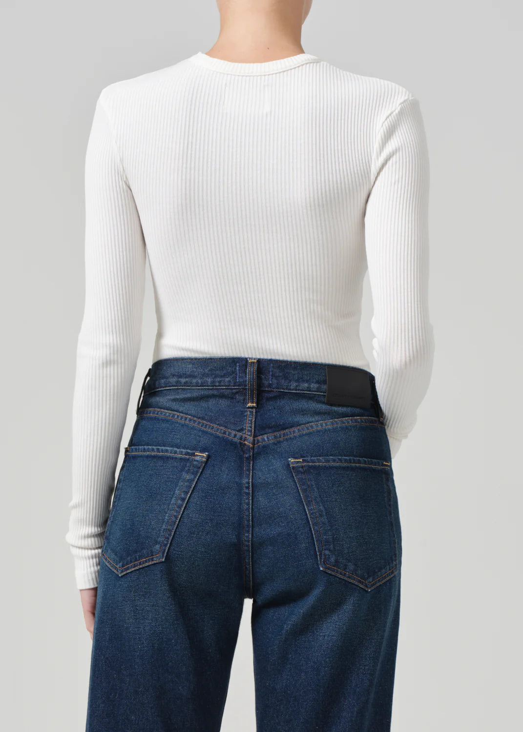 Cropped Faena Crewneck - Pashmina