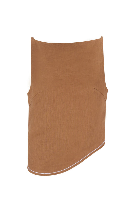 The Coralie Top - Honey