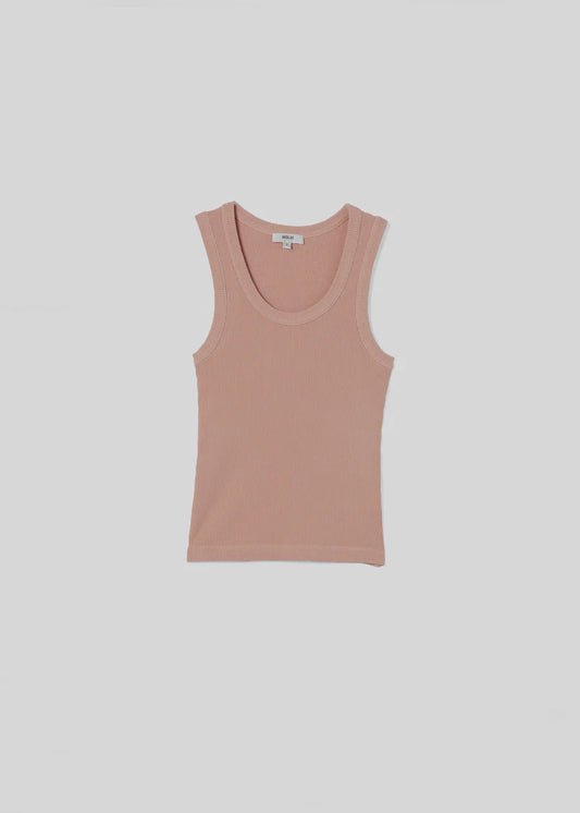 Poppy Tank - Pink Salt