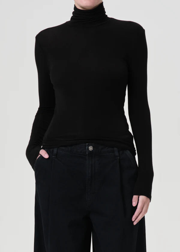 Pascale Turtleneck - Black